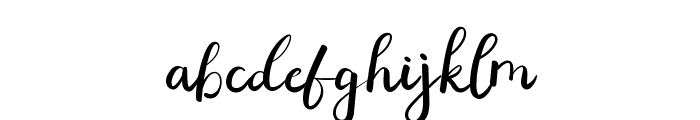 Whitney Regular Font LOWERCASE