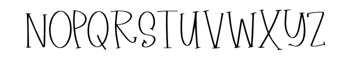 Wicked Cute Font LOWERCASE