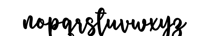 Wicked Signature Font LOWERCASE