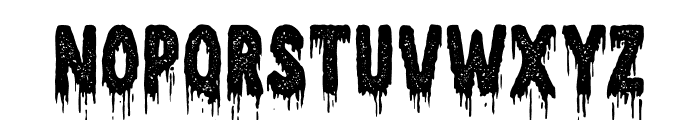 WickedDestiny-DrippyRough Font LOWERCASE