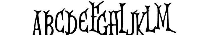 WickedThistle Font UPPERCASE