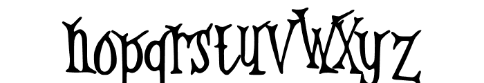 WickedThistle Font LOWERCASE