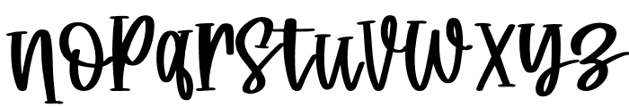 Wickedly Font Regular Font LOWERCASE
