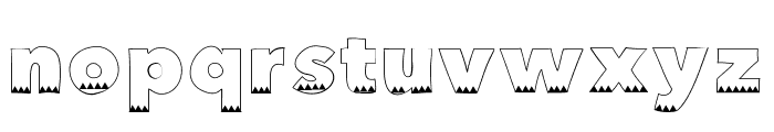 WideTribe Font LOWERCASE