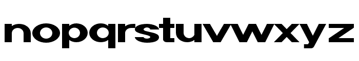 Widy-Bold Font LOWERCASE
