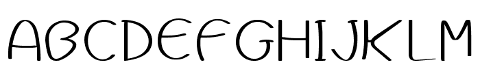 Widyglyphs Bold Font UPPERCASE