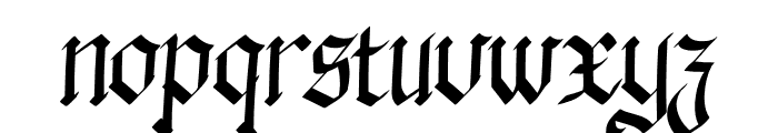 Wigtone Font LOWERCASE