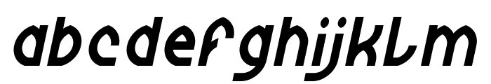 Wijaya Fresh Italic Font LOWERCASE