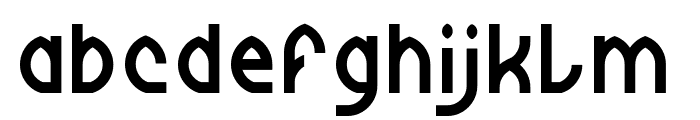 Wijaya Fresh-Light Font LOWERCASE