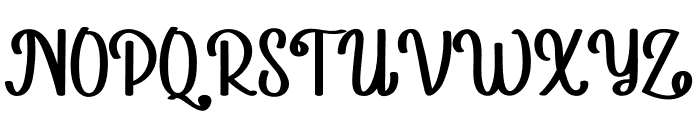 Wilame Font UPPERCASE