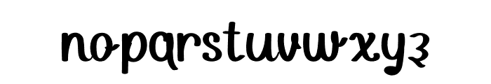 Wilame Font LOWERCASE