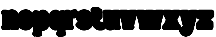 Wild Bandit Extrude Font LOWERCASE