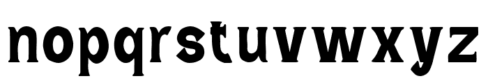 Wild Bandit Serif Font LOWERCASE