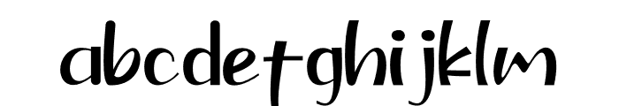 Wild Boost Font LOWERCASE