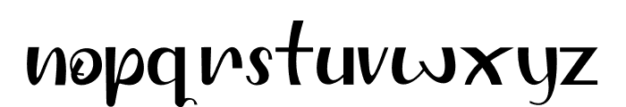 Wild Boost Font LOWERCASE