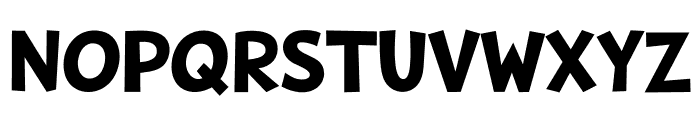 Wild Comic Font UPPERCASE