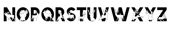Wild Deer Font UPPERCASE