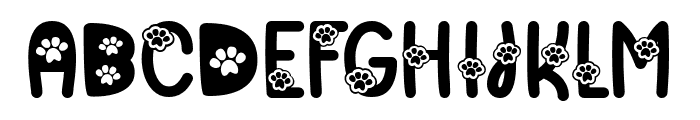 Wild Dogs Font UPPERCASE