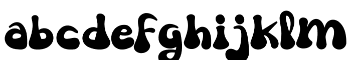 Wild Groovy Font LOWERCASE