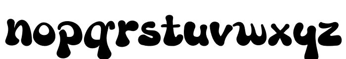 Wild Groovy Font LOWERCASE