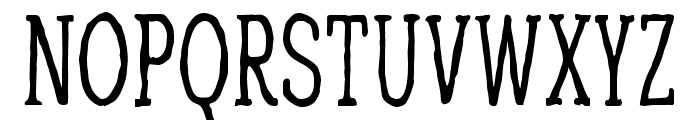 Wild & Noise Regular Font UPPERCASE