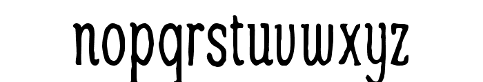 Wild & Noise Regular Font LOWERCASE