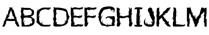 Wild Thorn Regular Font LOWERCASE