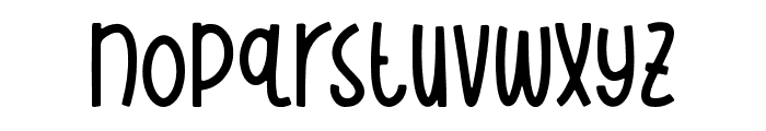 WildBouncy Font LOWERCASE