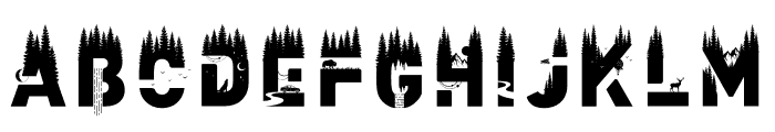 WildFont Font LOWERCASE