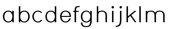 WildForest-Thin Font LOWERCASE