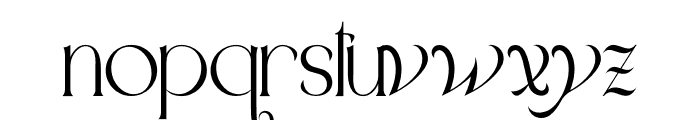 WildOlive Font LOWERCASE