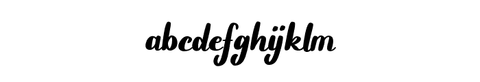 WildRhytm Font LOWERCASE