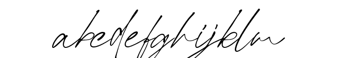 Wildan-Script Font LOWERCASE