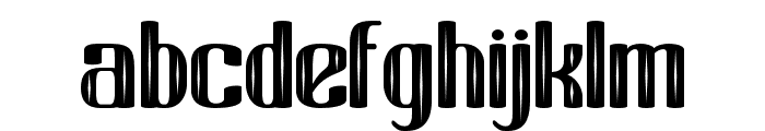 Wildebeast 3 Regular Font LOWERCASE