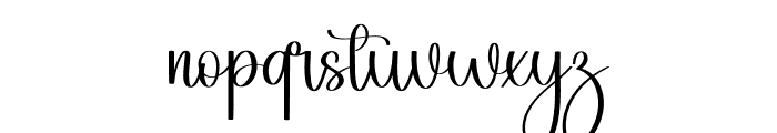 Wildfire Font LOWERCASE