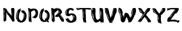 Wildness Font LOWERCASE