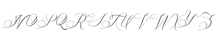 Wilingtone Font UPPERCASE