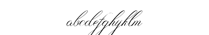 Wilingtone Font LOWERCASE