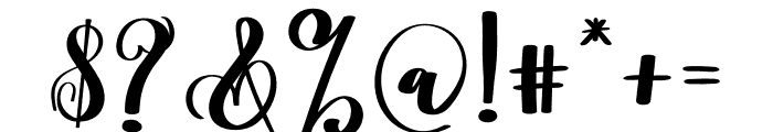 Will You Merry Me Font OTHER CHARS