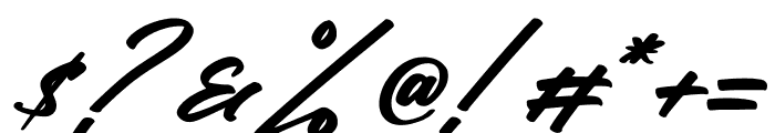 William Victory Italic Font OTHER CHARS