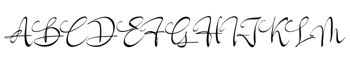 Willnesong Celestial Font UPPERCASE