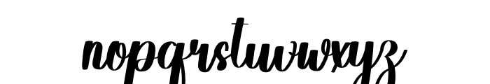 Willoved Font LOWERCASE
