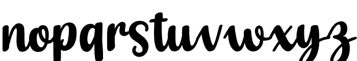 Willow Grace Regular Font LOWERCASE