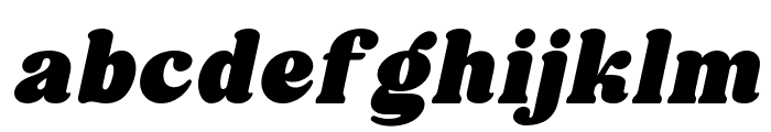 Willow Italic Font LOWERCASE