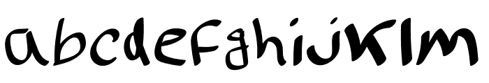 Willow-Regular Font LOWERCASE
