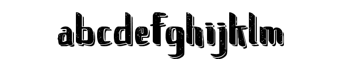 Willow-ShadowRough Font LOWERCASE