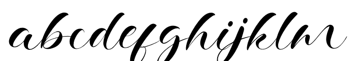 Willowdeen Script Font LOWERCASE