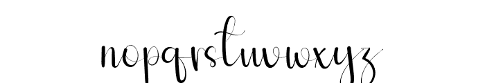 Willsa Font LOWERCASE