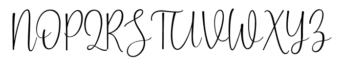 Willsburry-Regular Font UPPERCASE