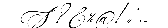 Willsyard Italic Font OTHER CHARS